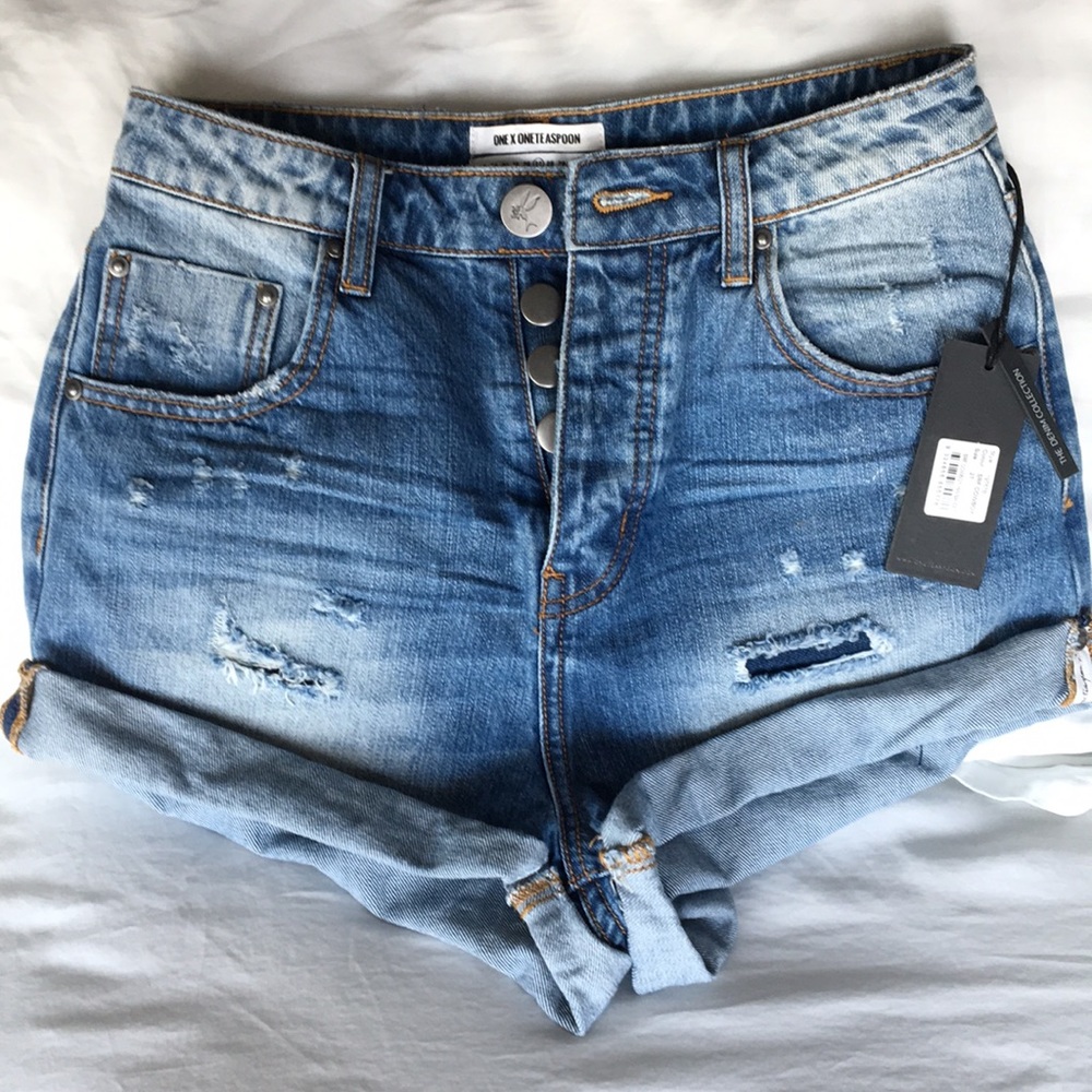 One Teaspoon✨High Waisted Bandits.  Price is firm.